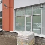 Пленка декоративная матовая MATTE WHITE на окна магазина