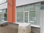 Пленка декоративная матовая MATTE WHITE на окна магазина