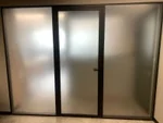 Пленка матовая полупрозрачная MATTE PVC на стеклянную перегородку